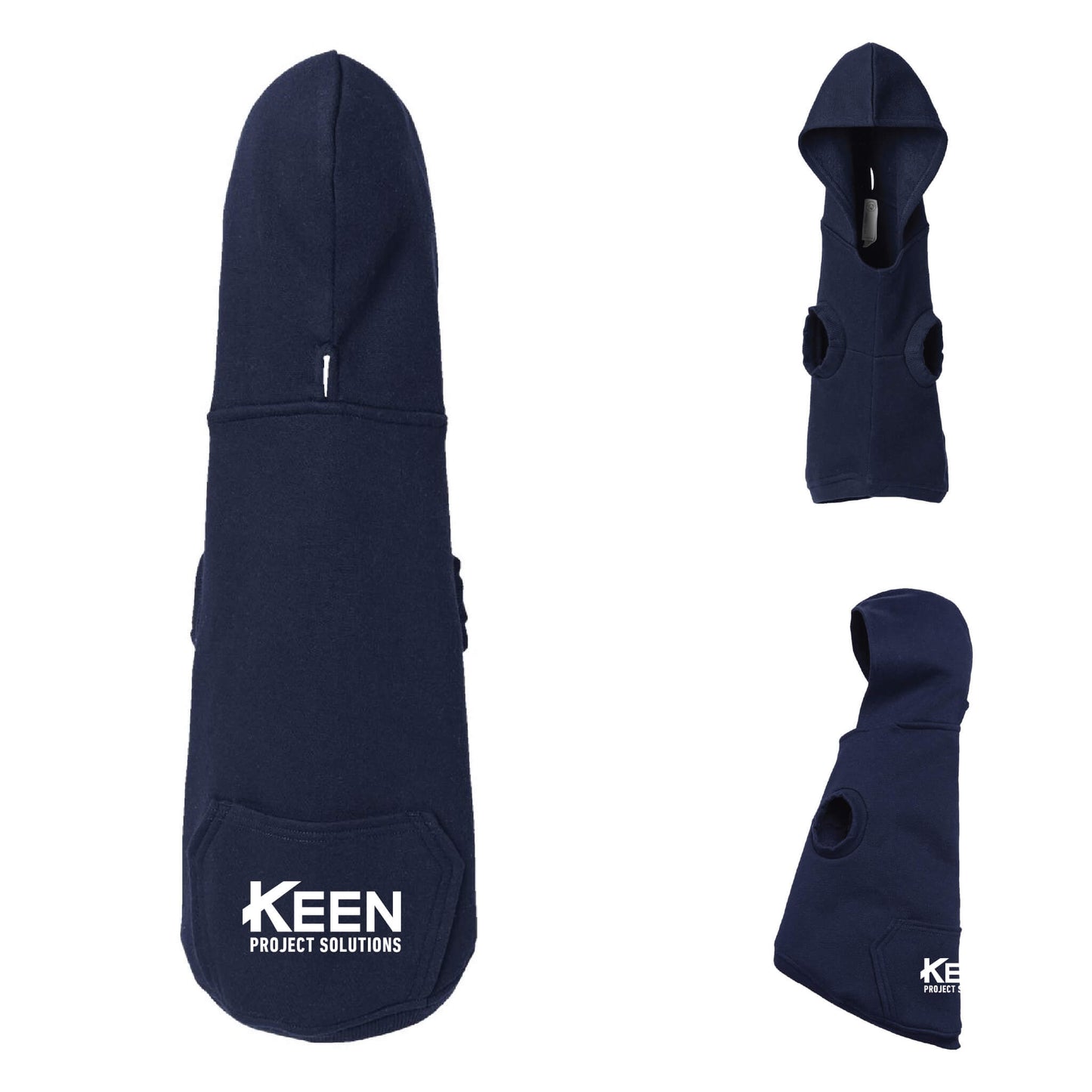 Doggie 3-End Fleece Hooded Sweatshirt