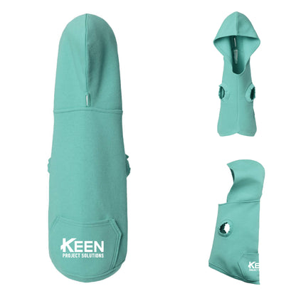 Doggie 3-End Fleece Hooded Sweatshirt