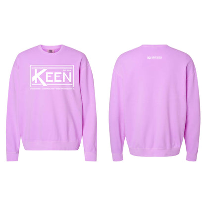 Keen Collegiate Garment-Dyed Lightweight Fleece Crewneck Sweatshirt - Unisex Fit
