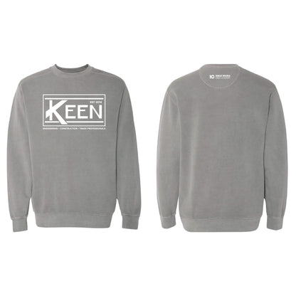 Keen Collegiate Garment-Dyed Crewneck Sweatshirt - Unisex Fit