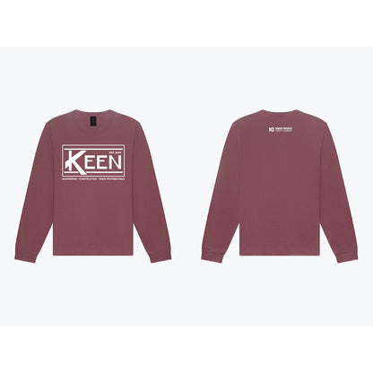 Keen Collegiate Heavyweight Garment-Dyed Long Sleeve Tee - Unisex Fit
