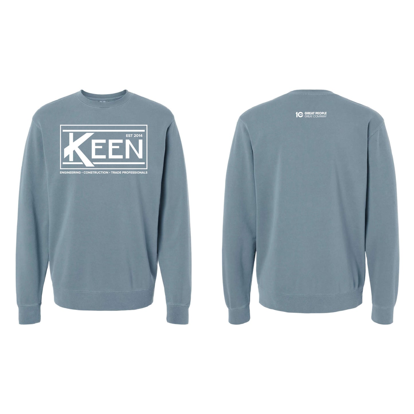 Keen Collegiate Midweight Pigment-Dyed Crewneck Sweatshirt - Unisex Fit