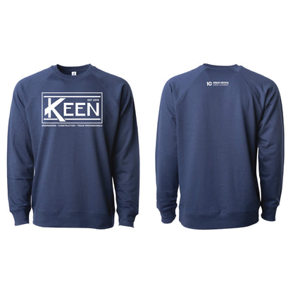 Keen Collegiate Icon Lightweight Loopback Terry Crewneck Sweatshirt - Unisex Fit
