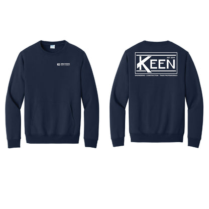 Keen Collegiate Core Fleece Crewneck Pocket Sweatshirt - Unisex Fit