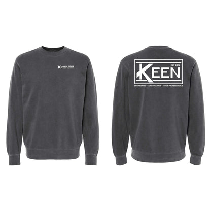 Keen Collegiate Midweight Pigment-Dyed Crewneck Sweatshirt - Unisex Fit