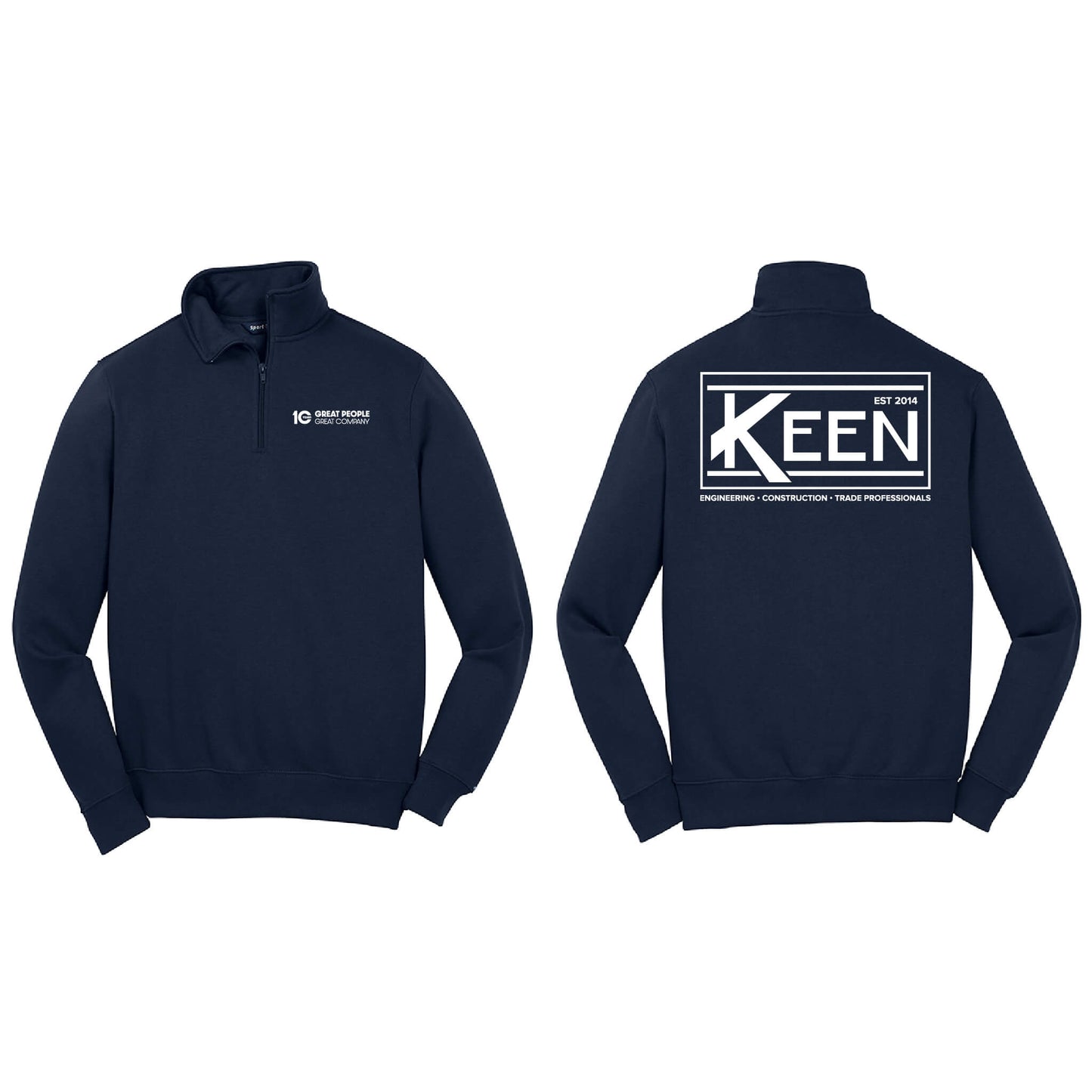Keen Collegiate 1/4-Zip Sweatshirt - Unisex Fit