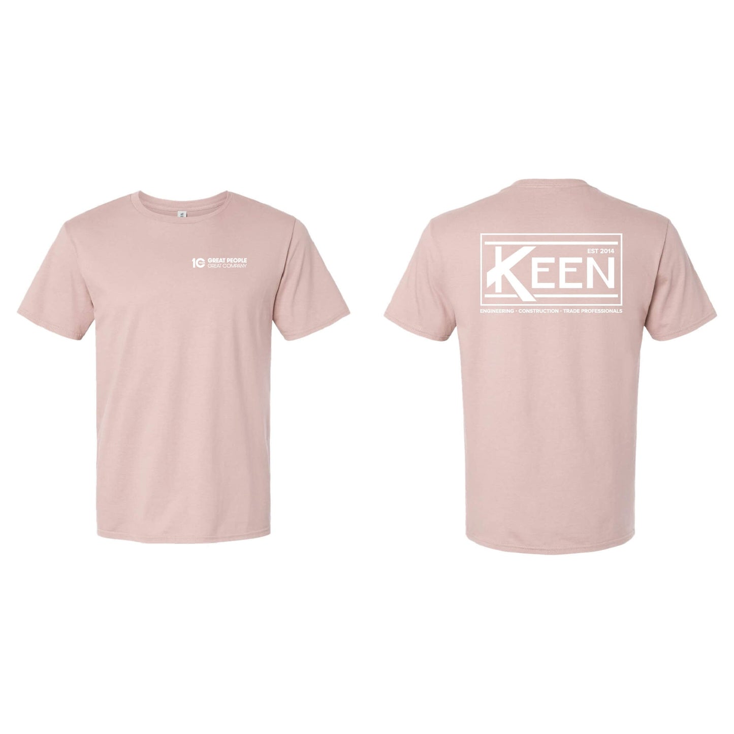 Keen Collegiate Premium Combed Ring Spun Cotton Tee - Unisex Fit