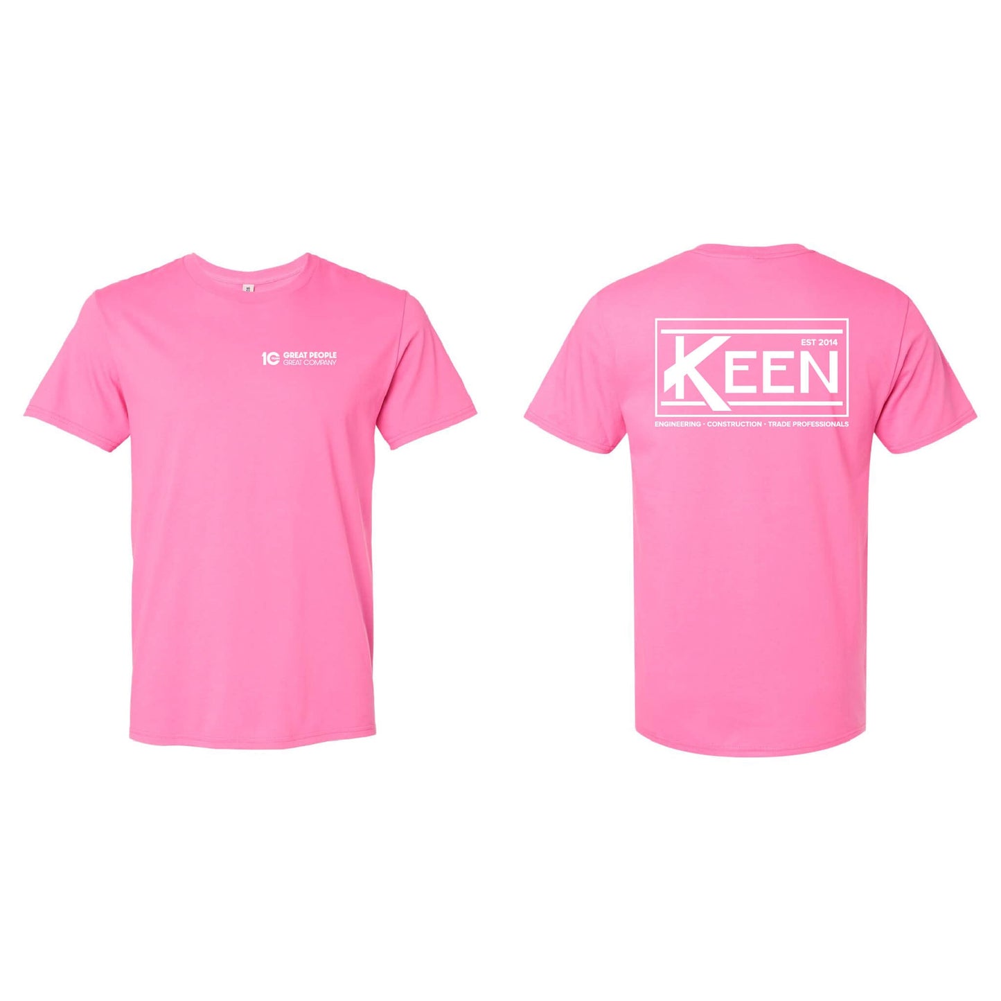 Keen Collegiate Premium Combed Ring Spun Cotton Tee - Unisex Fit
