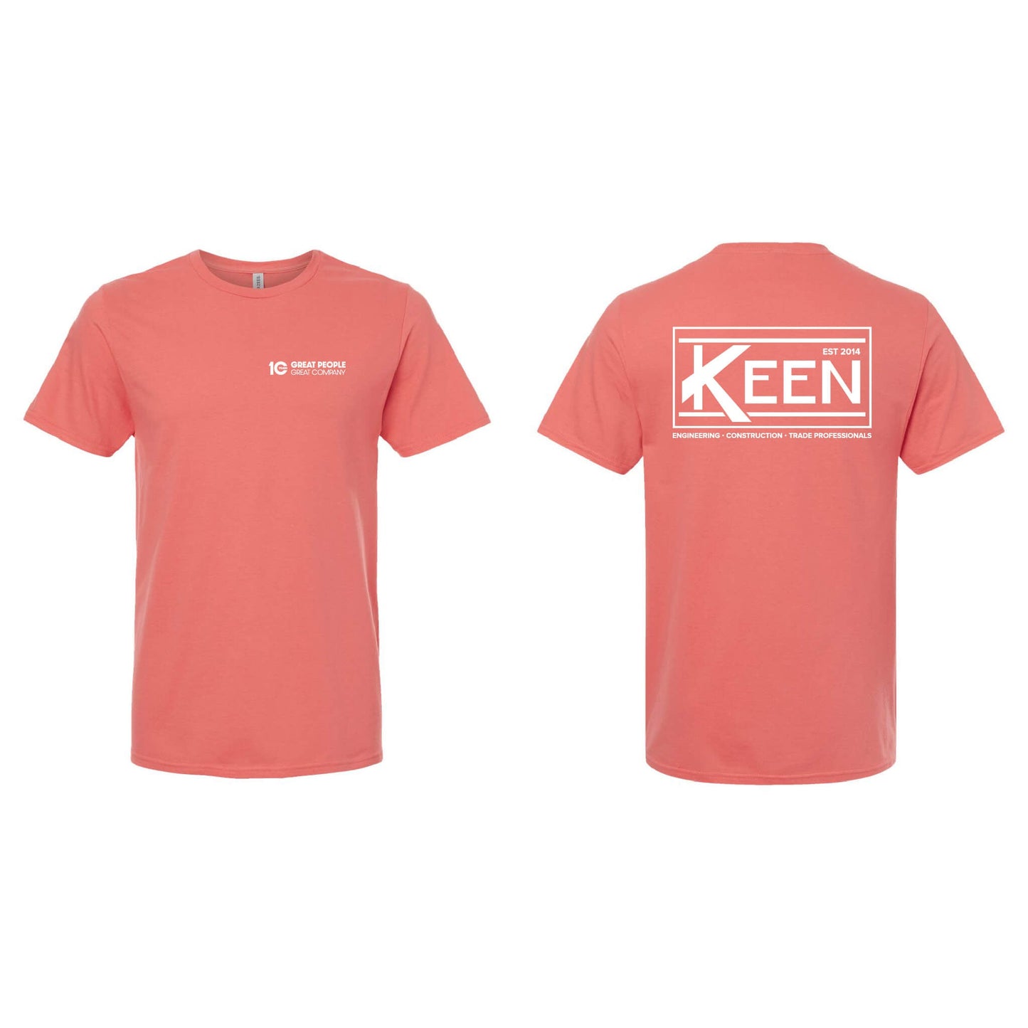 Keen Collegiate Premium Combed Ring Spun Cotton Tee - Unisex Fit
