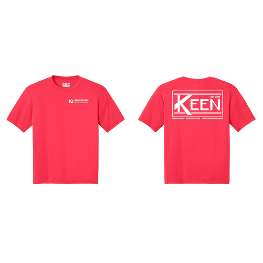 Keen Collegiate Cooling Performance Short Sleeve Tee - Unisex Fit