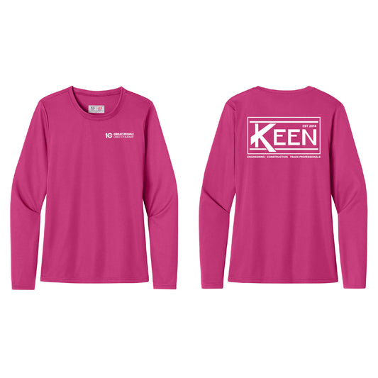 Keen Collegiate Cooling Performance Long Sleeve Tee - Ladies Fit