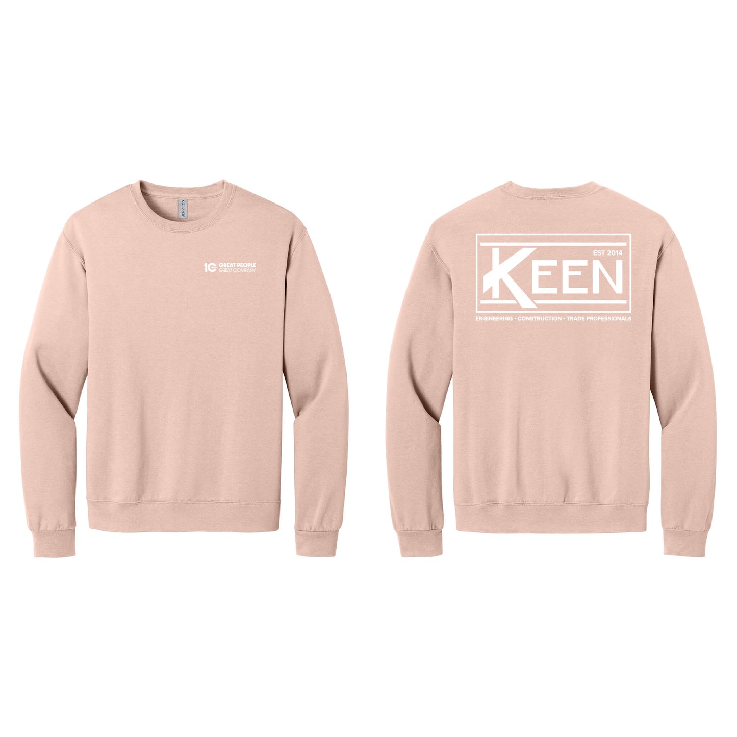 Keen Collegiate Ultimate CVC Ring Spun Crewneck Sweatshirt - Unisex Fit