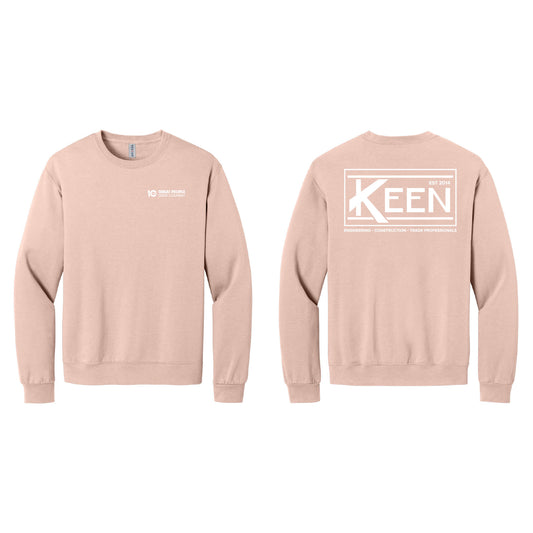 Keen Collegiate Ultimate CVC Ring Spun Crewneck Sweatshirt - Unisex Fit