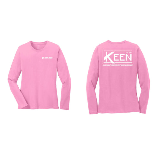 Keen Collegiate Core Cotton Long Sleeve Tee - Womens Fit