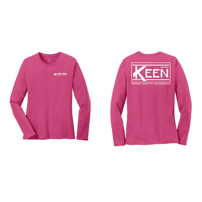 Keen Collegiate Core Cotton Long Sleeve Tee - Womens Fit