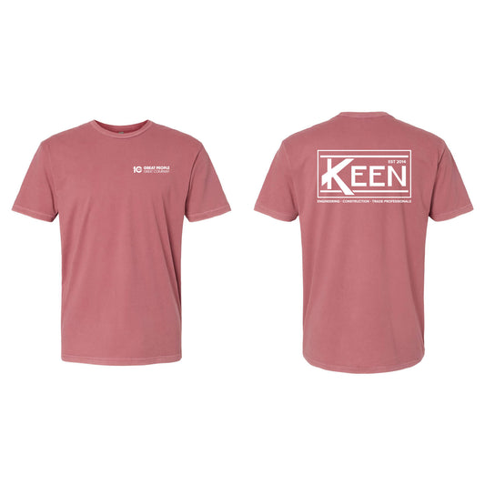 Keen Collegiate Soft Wash Cotton Tee - Unisex Fit