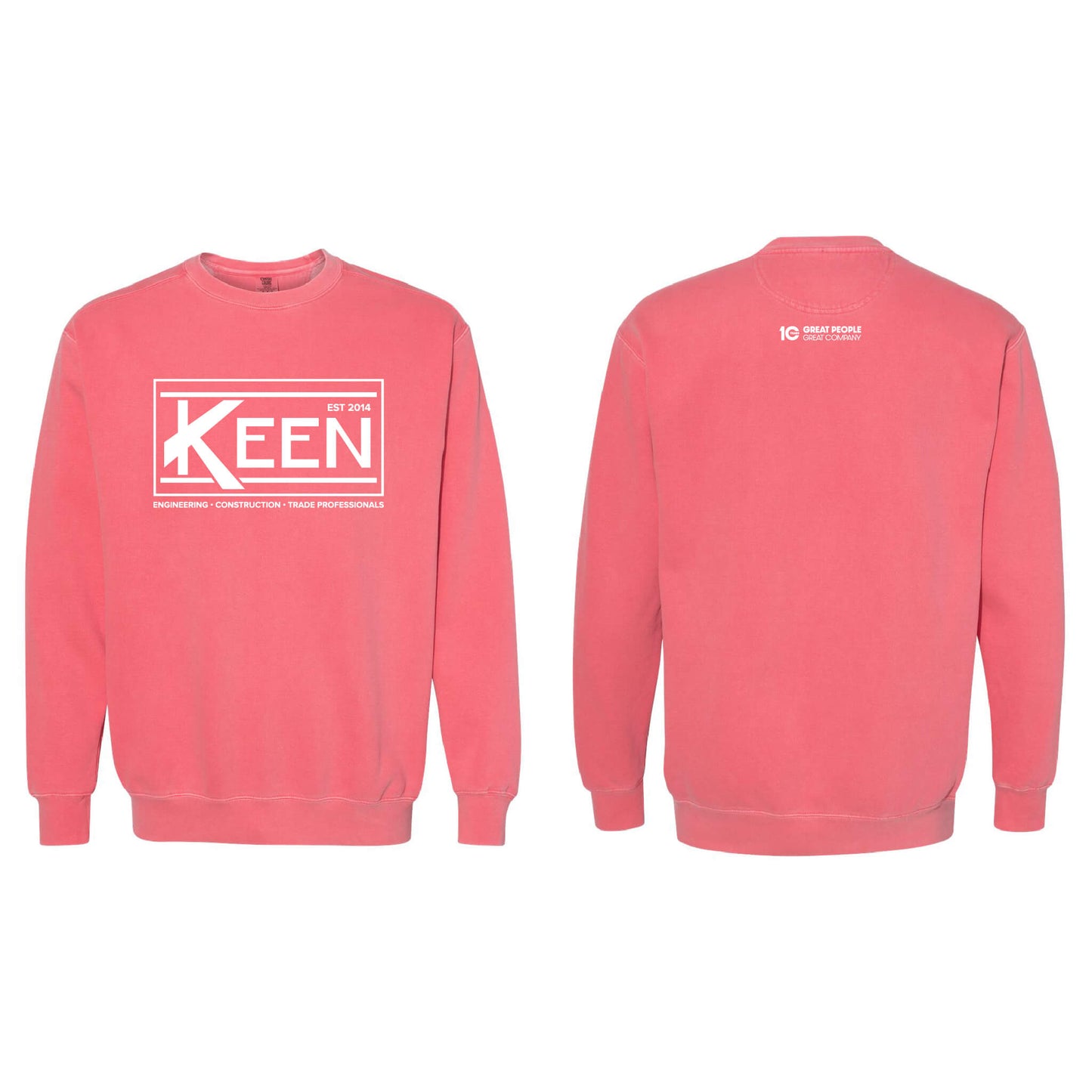 Keen Collegiate Garment-Dyed Crewneck Sweatshirt - Unisex Fit