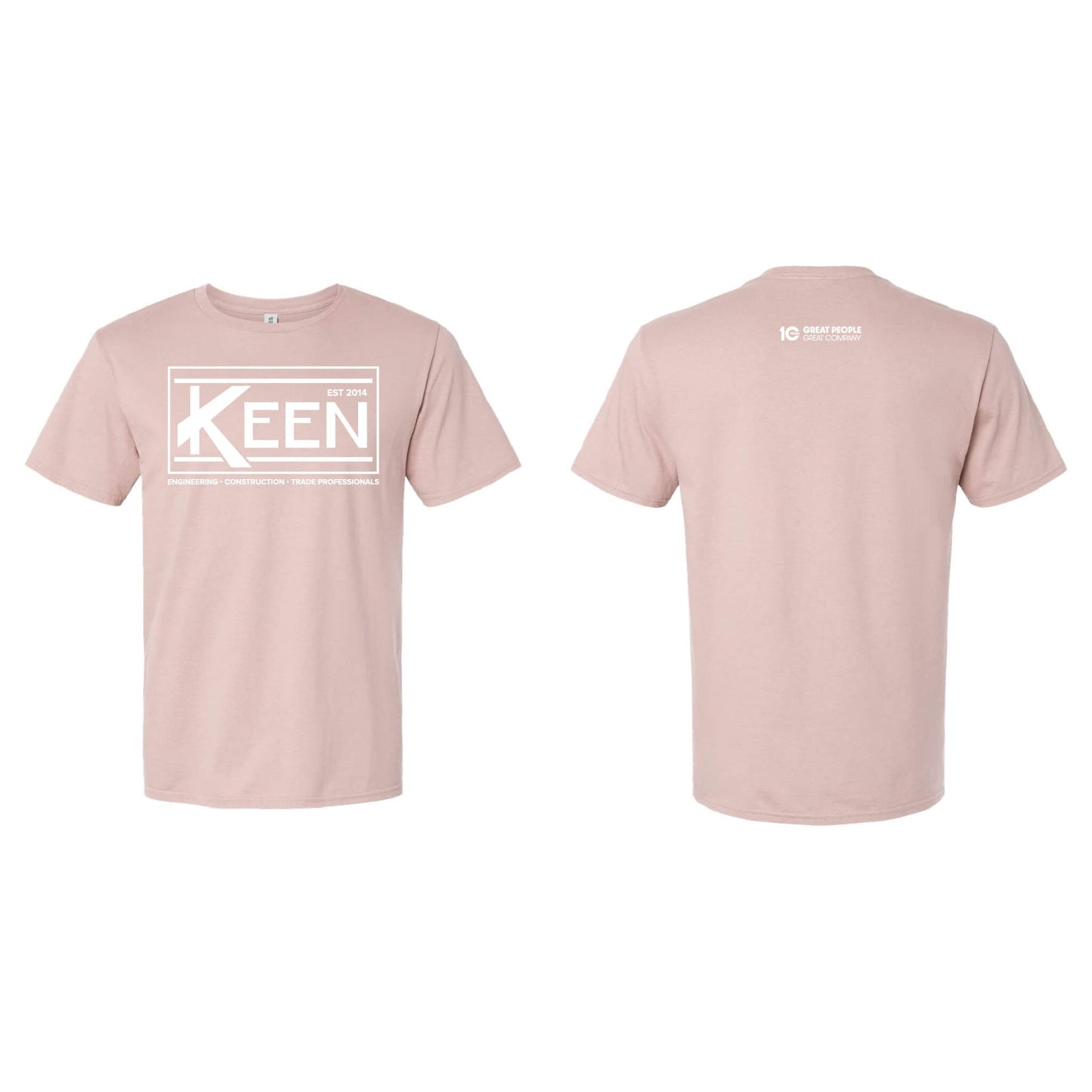 Keen Collegiate Premium Combed Ring Spun Cotton Tee - Unisex Fit