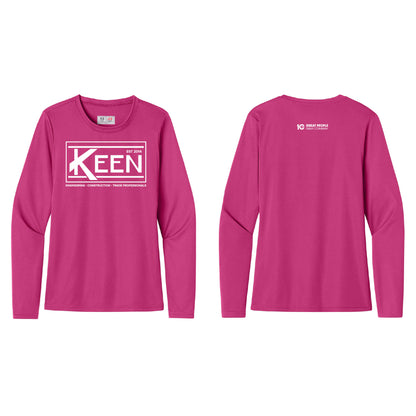 Keen Collegiate Cooling Performance Long Sleeve Tee - Ladies Fit