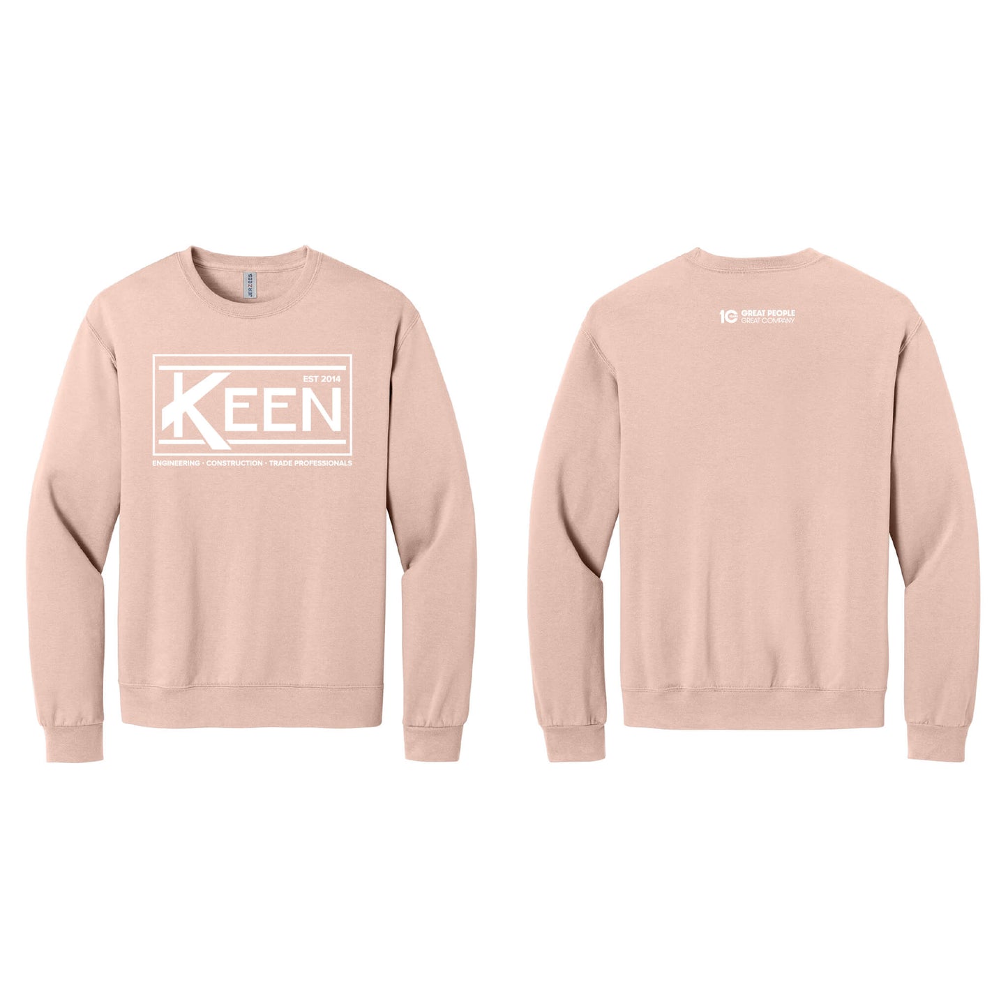Keen Collegiate Ultimate CVC Ring Spun Crewneck Sweatshirt - Unisex Fit