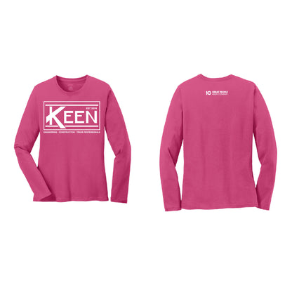 Keen Collegiate Core Cotton Long Sleeve Tee - Womens Fit
