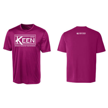 Keen Collegiate Spin Eco Performance Jersey Short Sleeve Tee - Unisex Fit