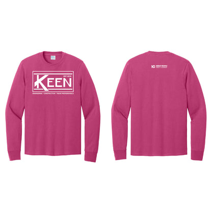 Keen Collegiate Core Cotton Long Sleeve Tee - Unisex Fit