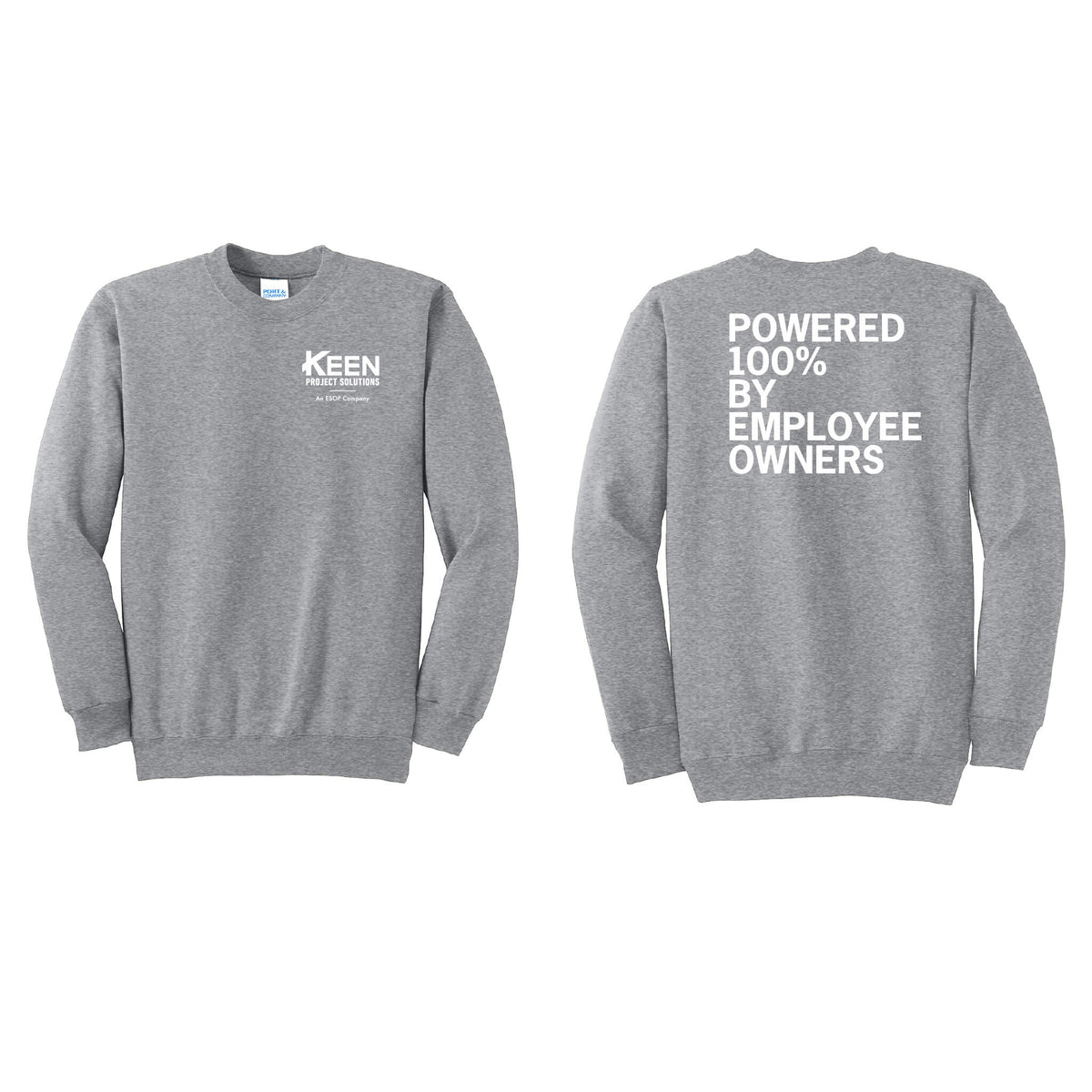 KEEN ESOP Tall Essential Fleece Crewneck Sweatshirt - Unisex Fit