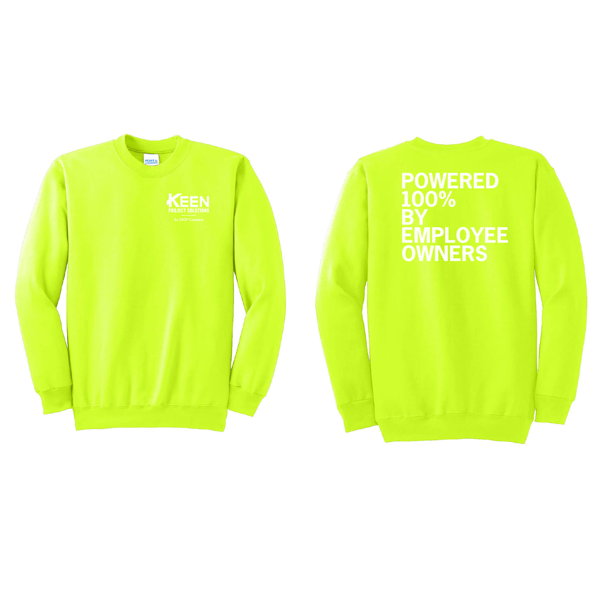 KEEN ESOP Tall Essential Fleece Crewneck Sweatshirt - Unisex Fit