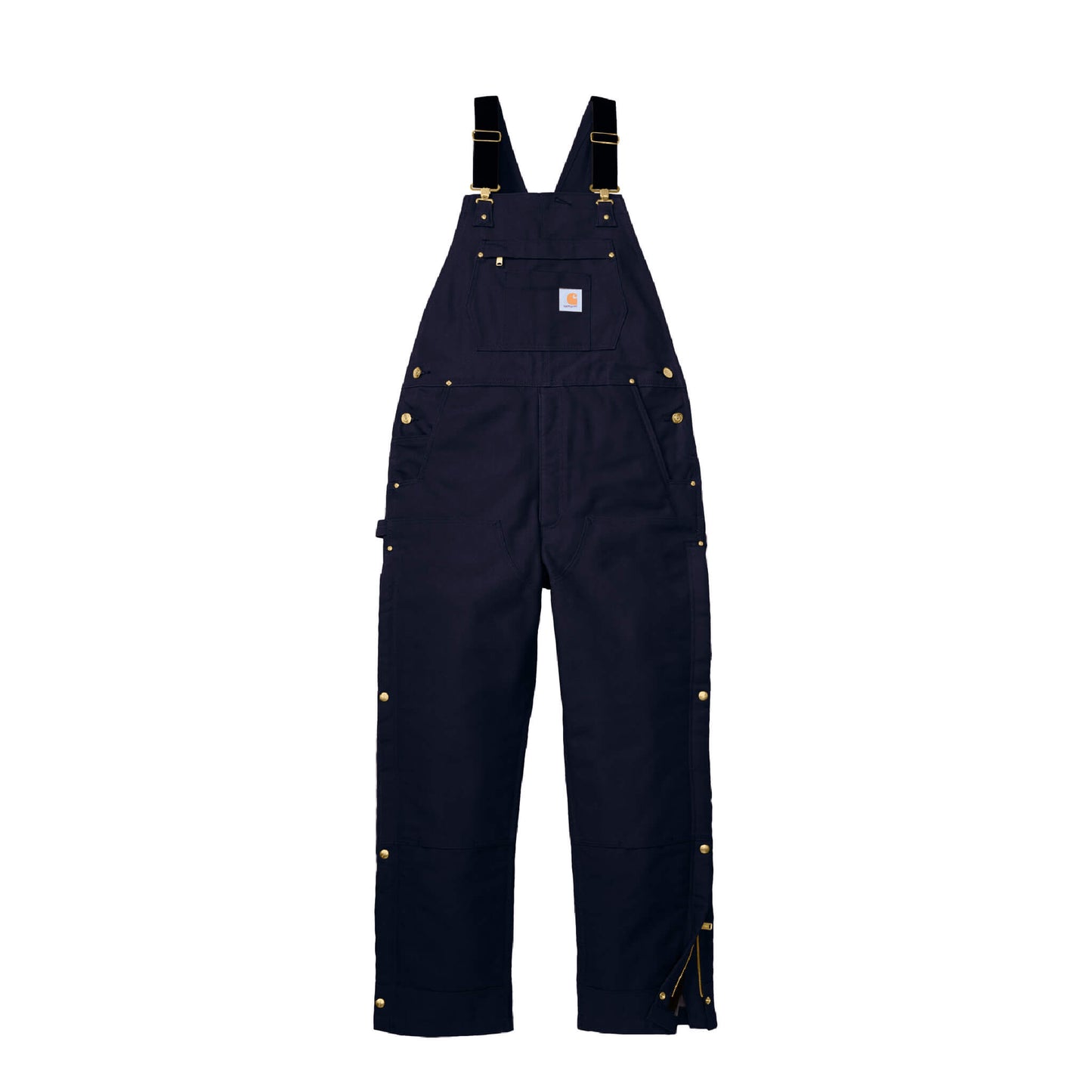 Firm Duck Insulated Bib Overalls: Standard - Adult