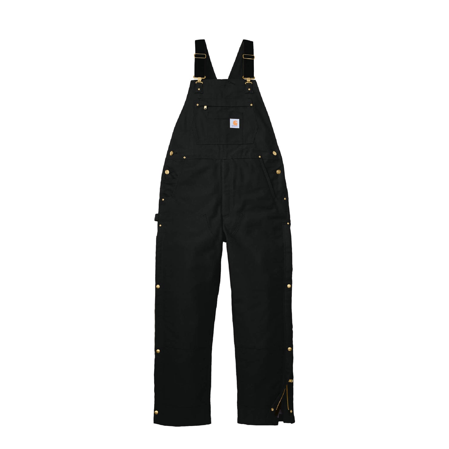 Firm Duck Insulated Bib Overalls: Tall - Adult