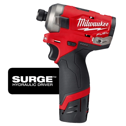 M12 FUEL SURGE 1/4" Hex Hydraulic Driver Kit