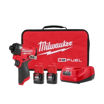 M12 FUEL 1/4" Hex Impact Driver Kit