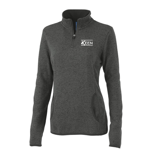 Heathered Fleece Pullover - Ladies Fit