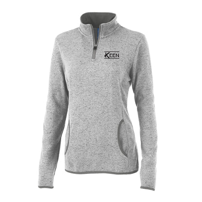 Heathered Fleece Pullover - Ladies Fit