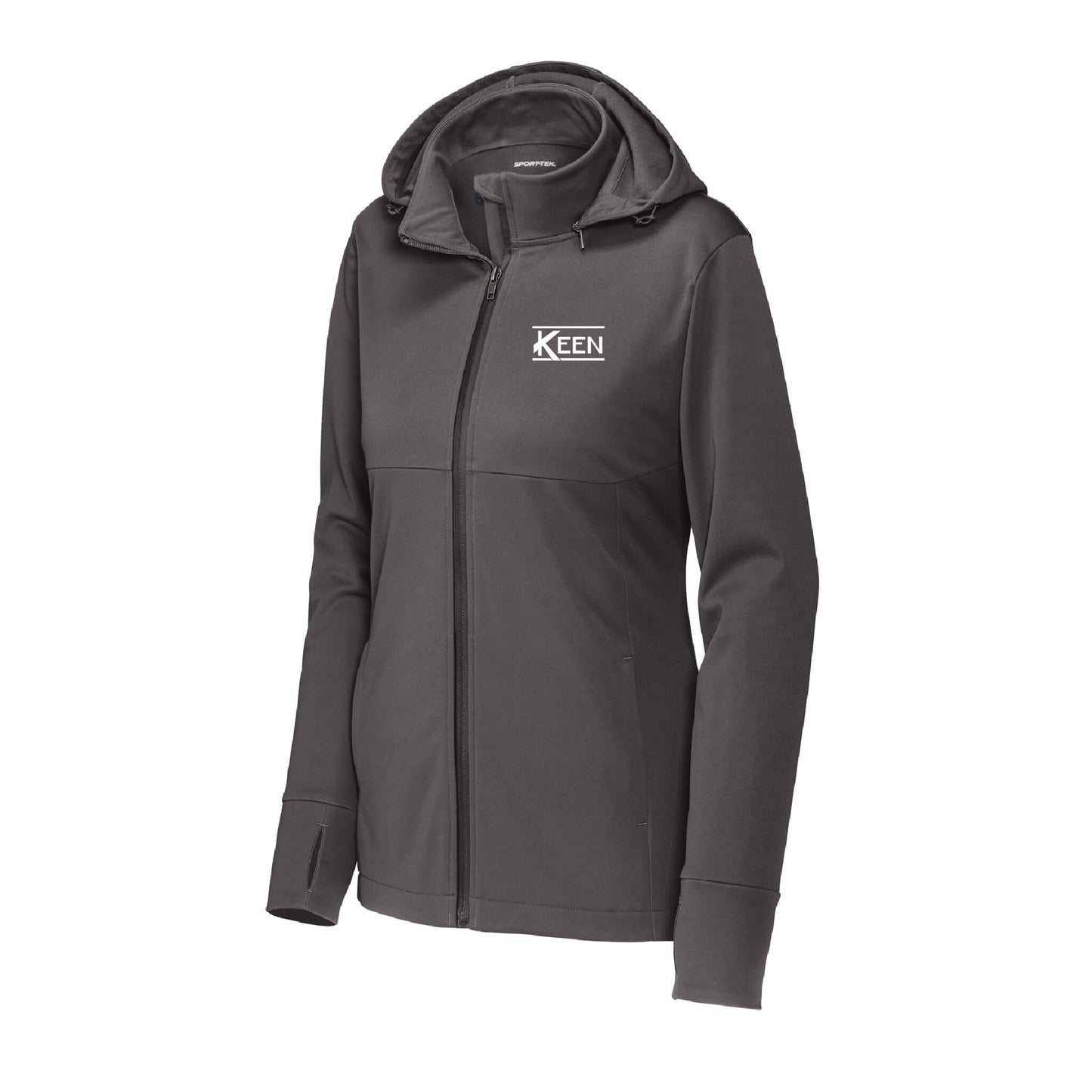 Hooded Soft Shell Jacket - Ladies Fit