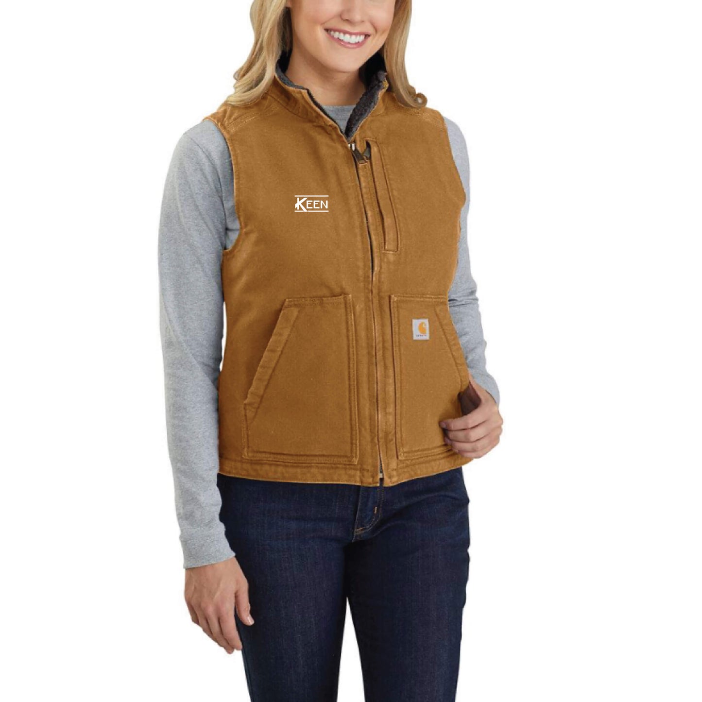 Carhartt Sherpa-Lined Vest - Ladies Fit