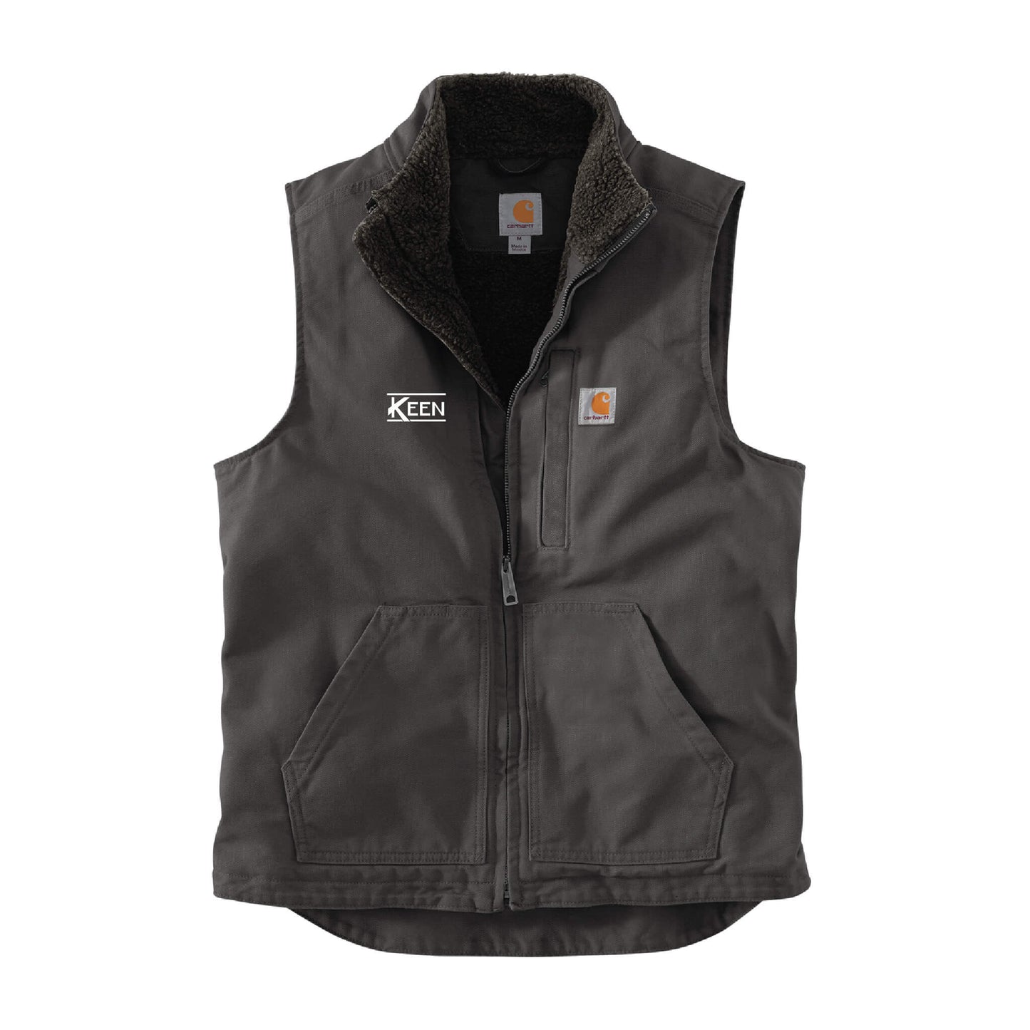 Carhartt Sherpa-Lined Mock Neck Vest - Unisex Fit