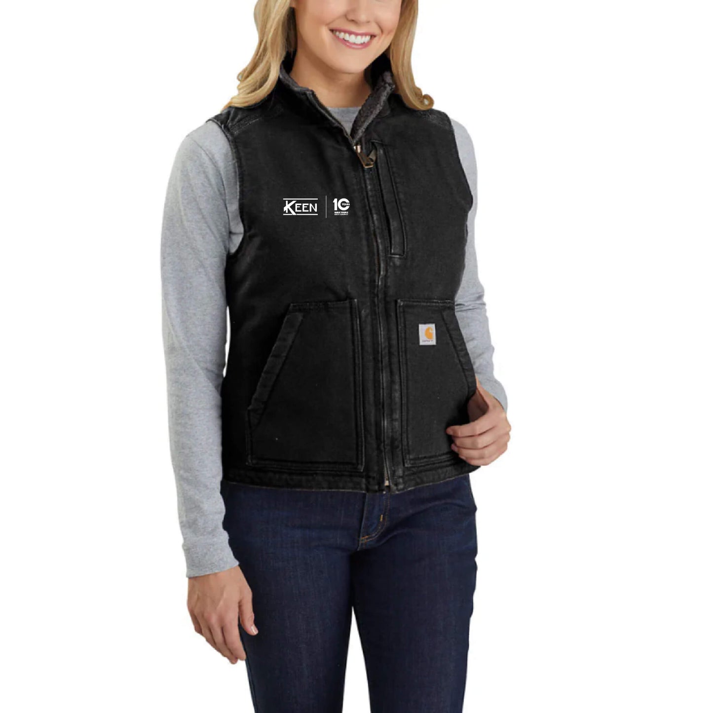 Carhartt Sherpa-Lined Vest - Ladies Fit