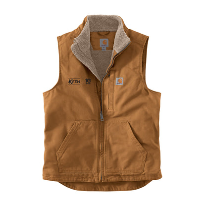 Carhartt Sherpa-Lined Mock Neck Vest - Unisex Fit