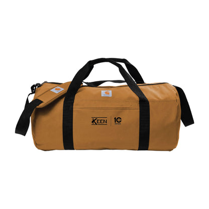 Canvas Packable Duffel with Pouch