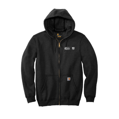 Midweight Hooded Zip-Front Sweatshirt - Unisex Fit