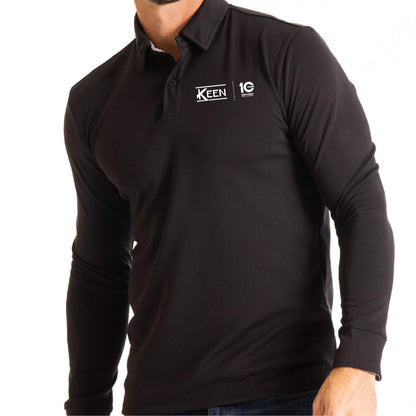 Performance Long Sleeve Polo - Unisex Fit