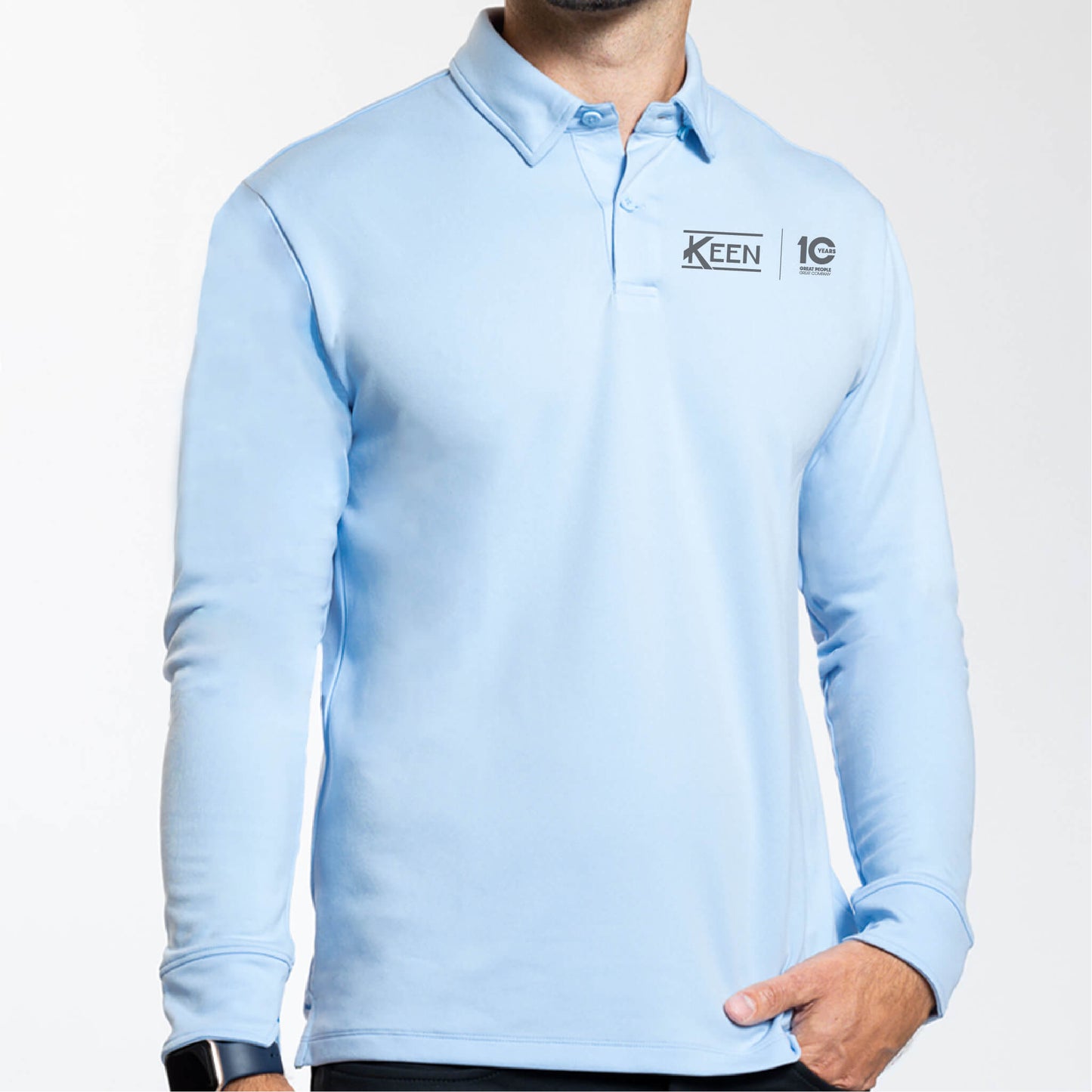 Performance Long Sleeve Polo - Unisex Fit