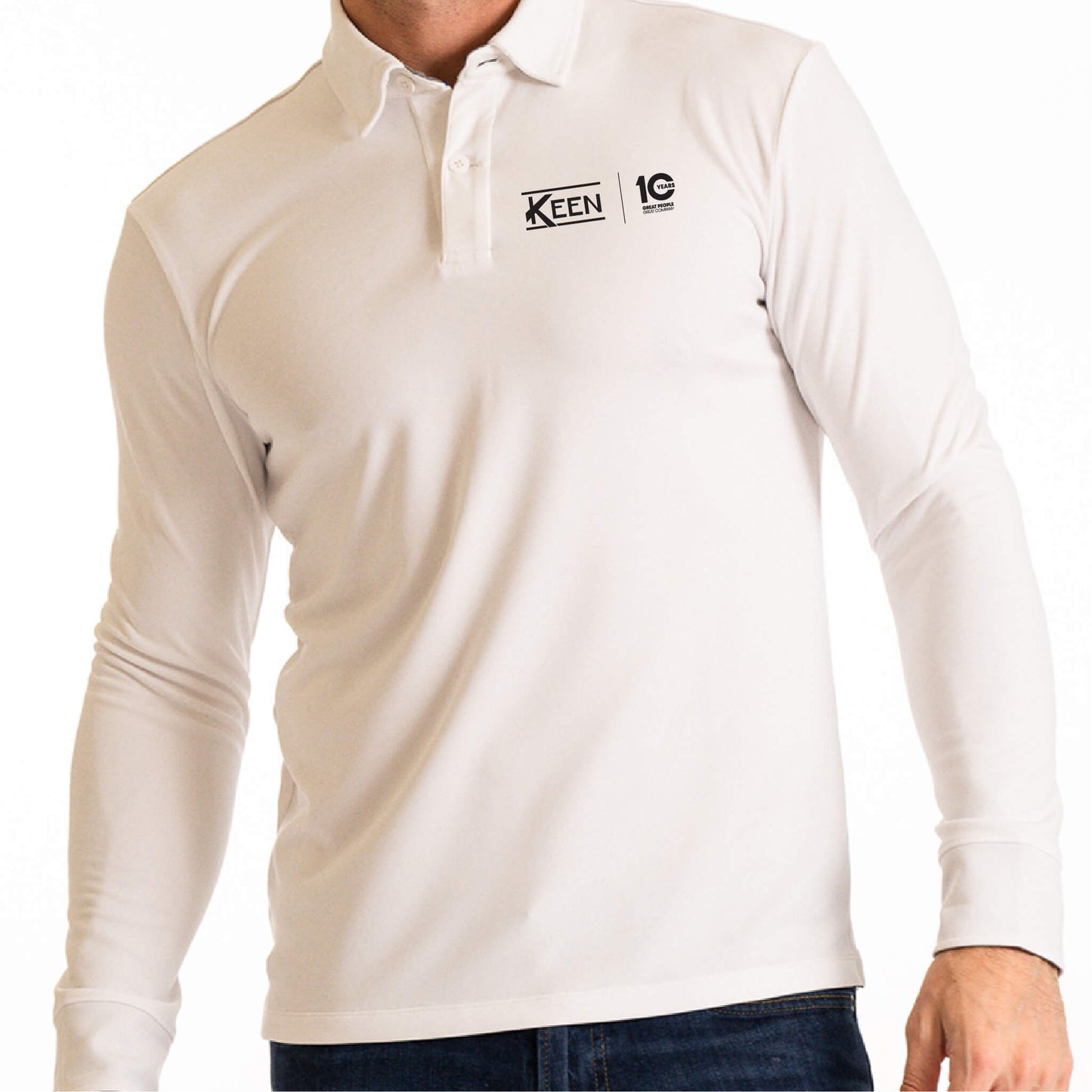 Performance Long Sleeve Polo - Unisex Fit