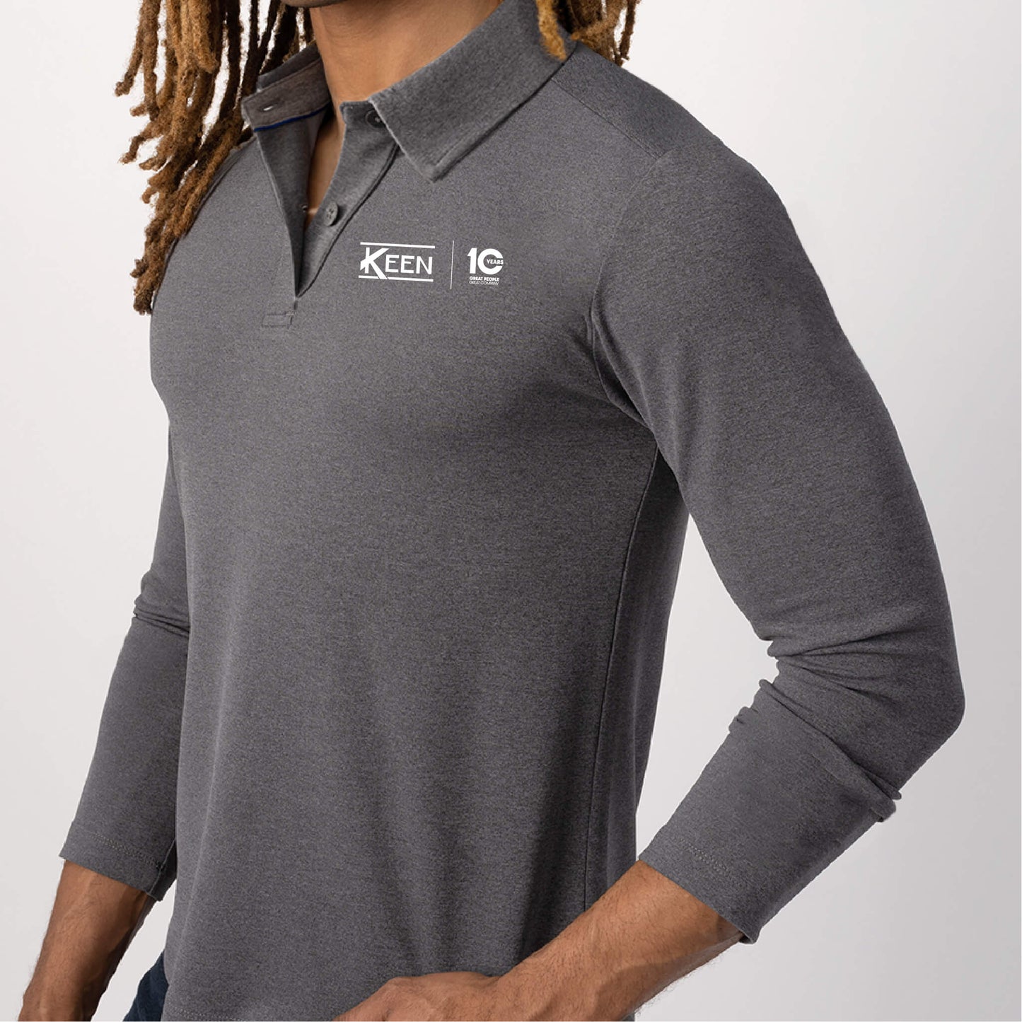 Performance Long Sleeve Polo - Unisex Fit