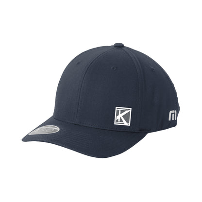 FOMO Solid Cap with Woven Patch Block K - Unisex Fit