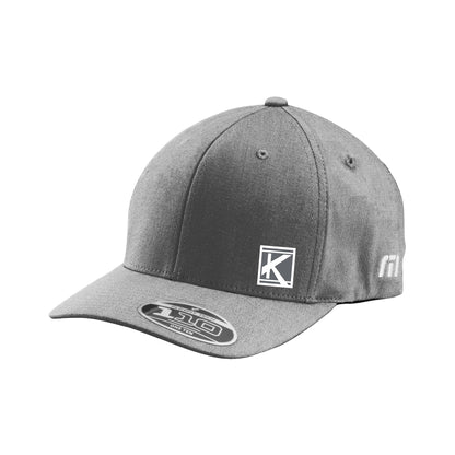 FOMO Solid Cap with Woven Patch Block K - Unisex Fit