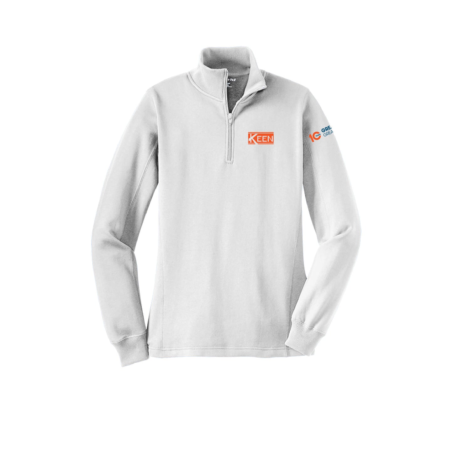 1/4-Zip Sweatshirt - Ladies Fit