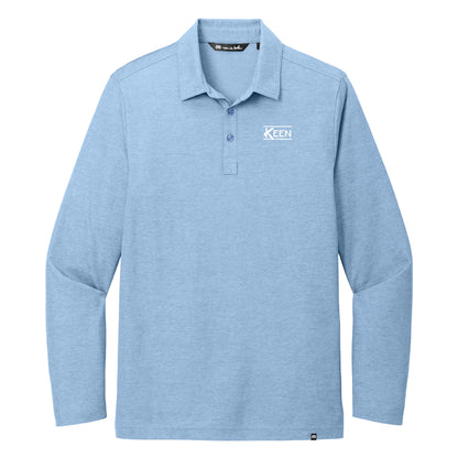 Oceanside Heather Long Sleeve Polo - Unisex Fit